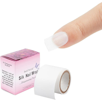 Foloda Niceneeded Fiberglass Silk Nail Wrap roll in box