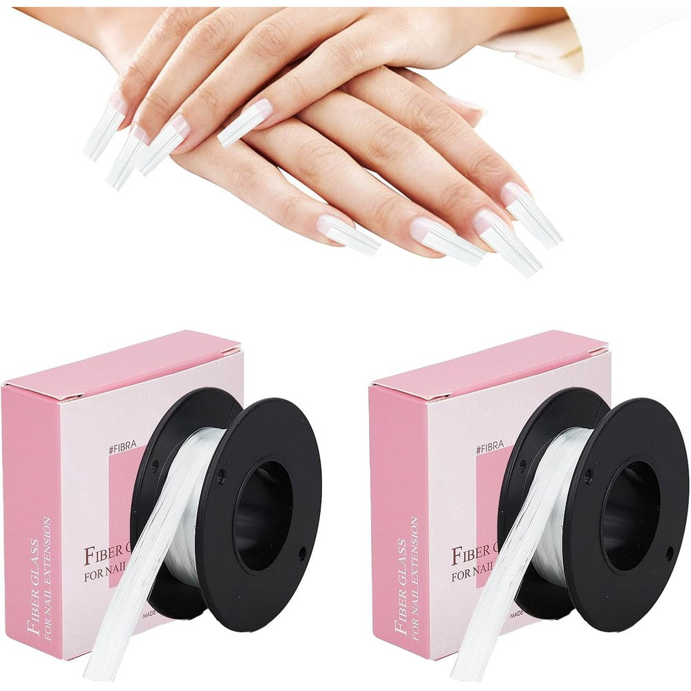 Niceneeded false nail extension fiber set front view