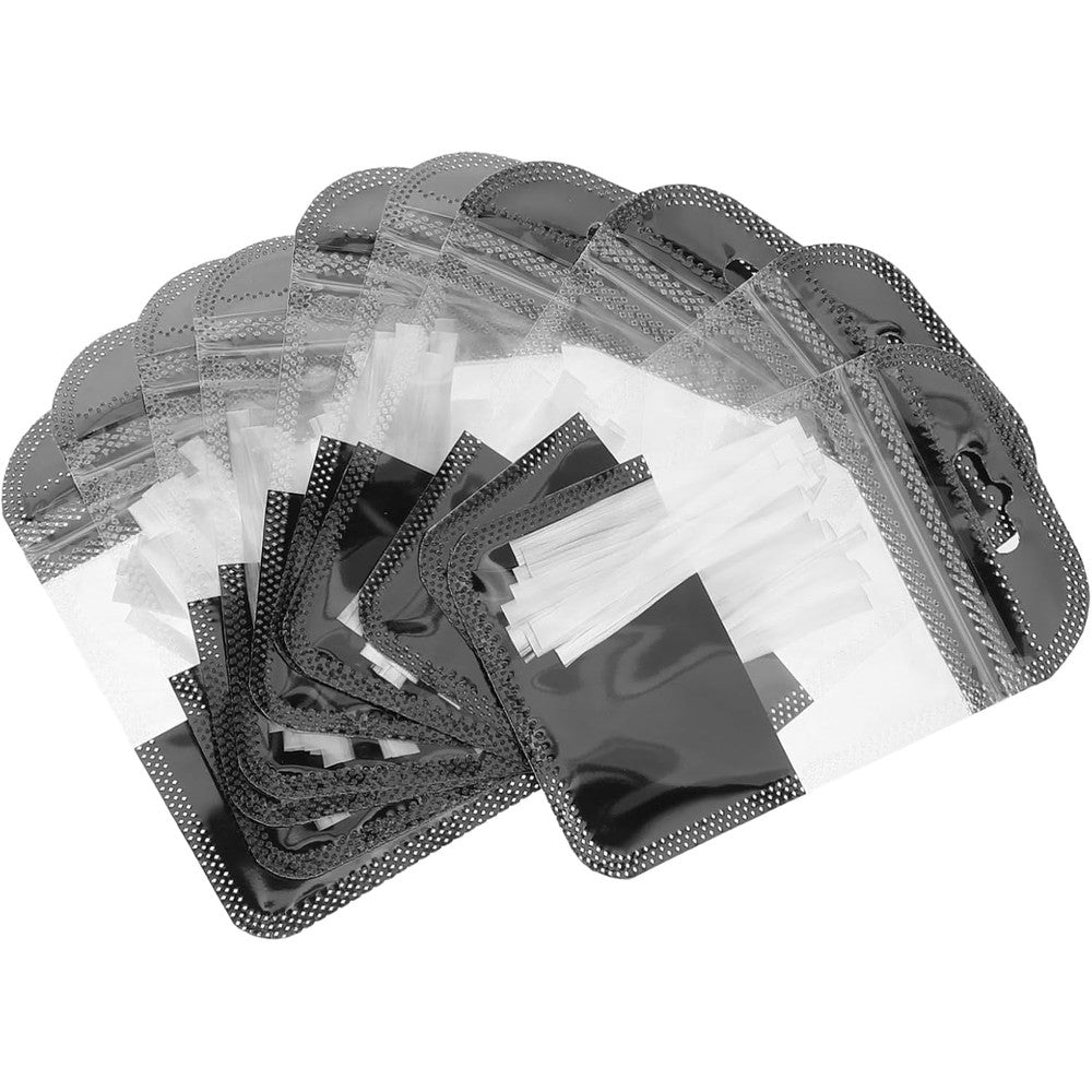 Valiclud white nail extension fiber packs front view