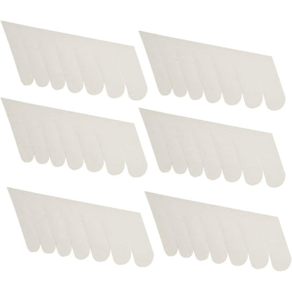 Pilipane adhesive silk nail wraps front view 6 piece set