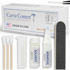 CurveCorrect ingrown toenail treatment kit front view