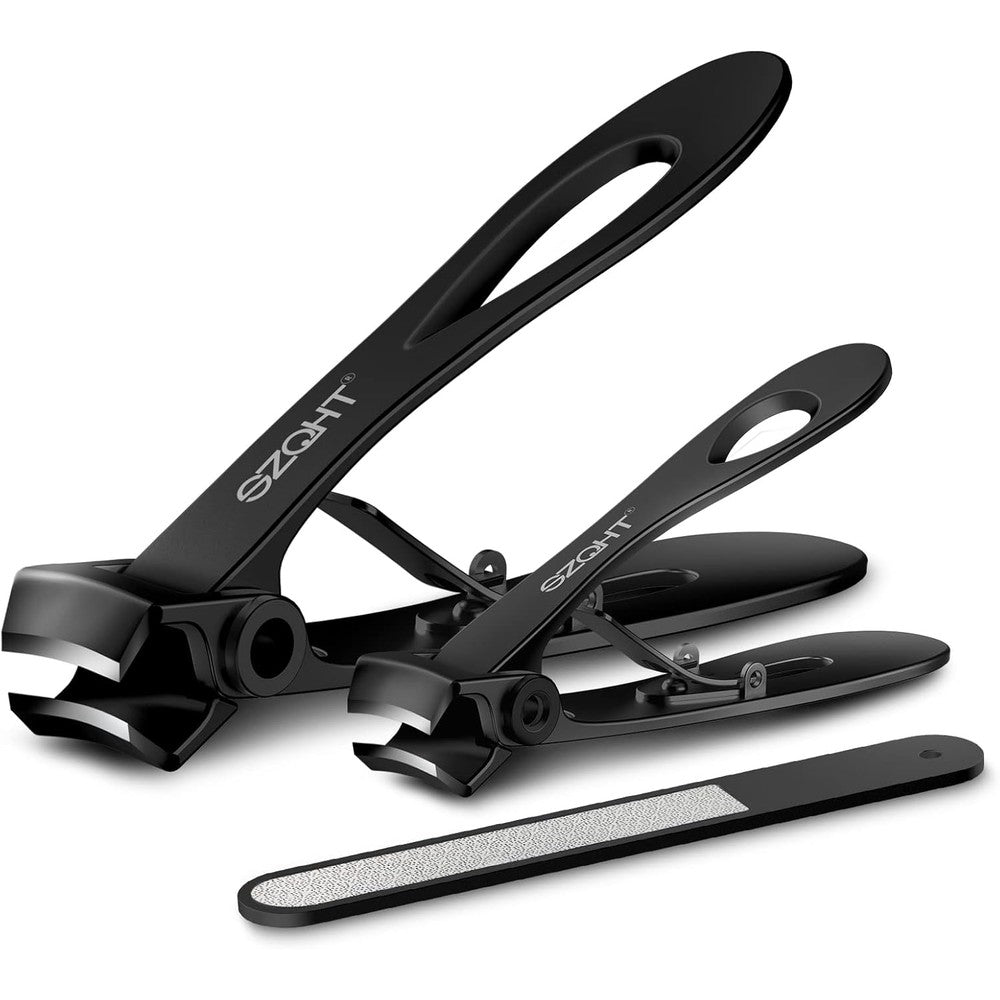 SZQHT Extra Wide Jaw Opening Nail Clippers front view