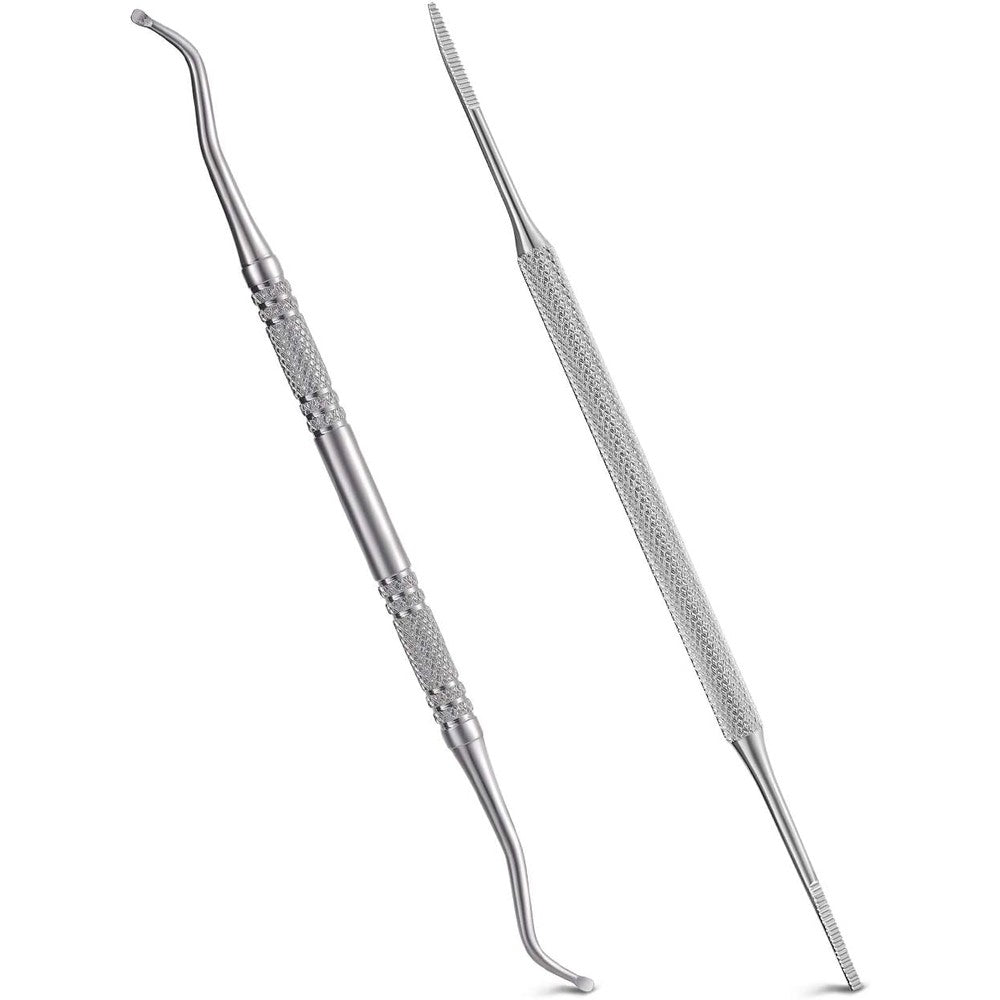 YINYIN 2 Piece Ingrown Toenail File and Lifter set in storage case