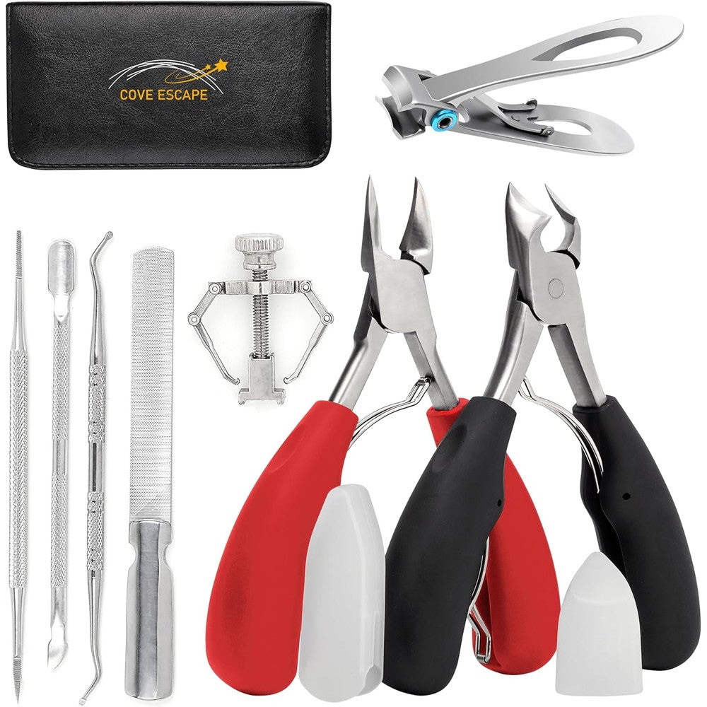 Cove Escape professional toenail clipper set front view