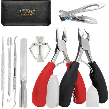 Cove Escape professional toenail clipper set front view