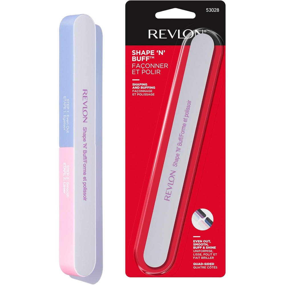 Revlon Shape N Buff Nail Buffer Block front view