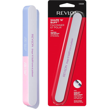 Revlon Shape N Buff Nail Buffer Block front view