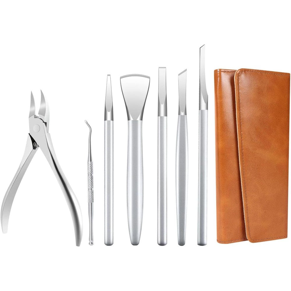 Chicreen 7 piece ingrown toenail removal kit professional set