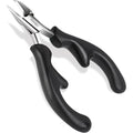 Rimei professional toenail clipper front view with curved stainless steel blade