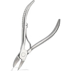Moosec heavy duty podiatrist toenail clippers front view