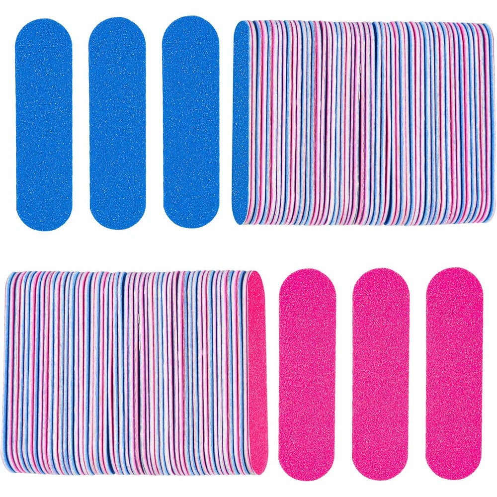 Kiseer Mini Nail Files bulk pack top view