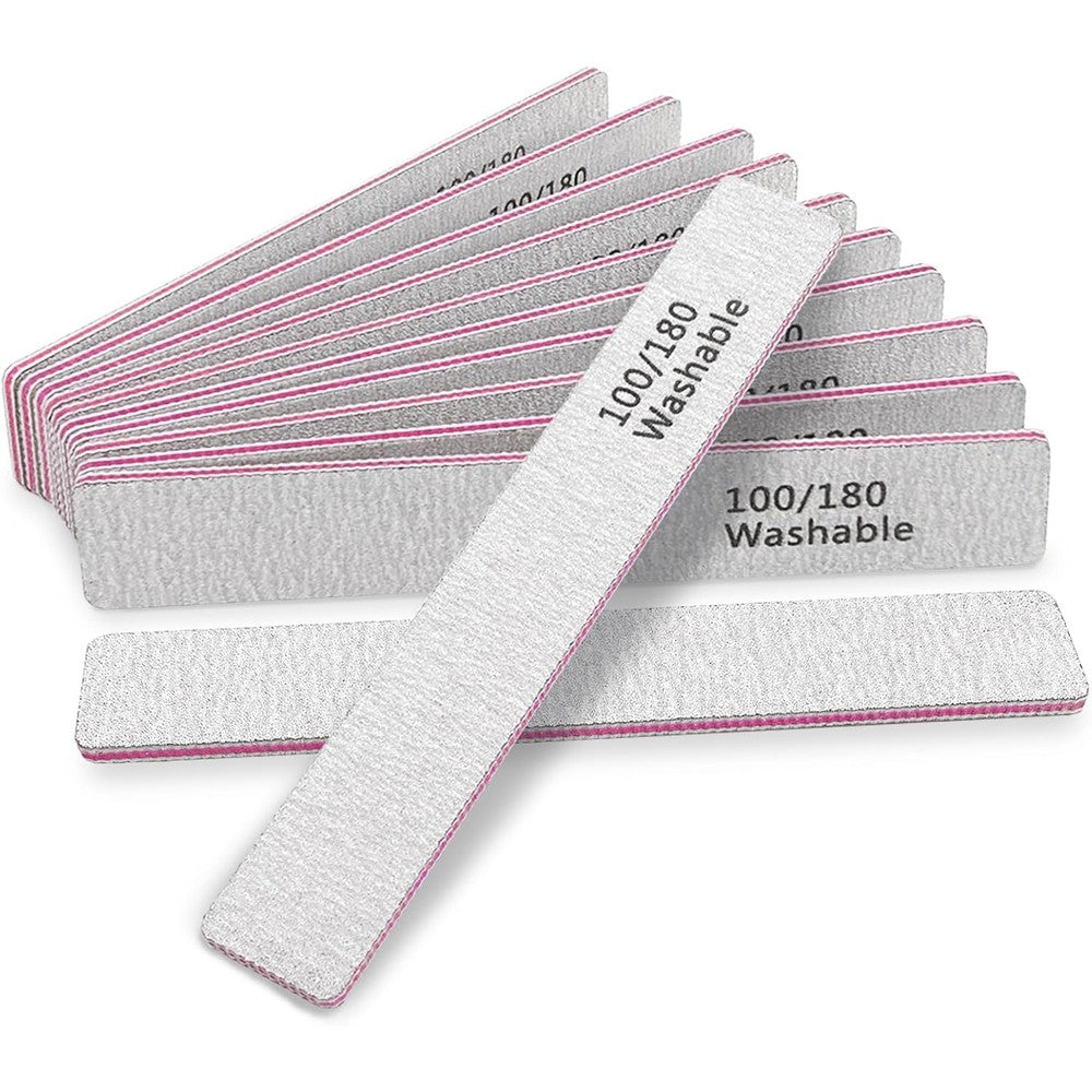 HeeYaa 12 piece professional nail file set front view