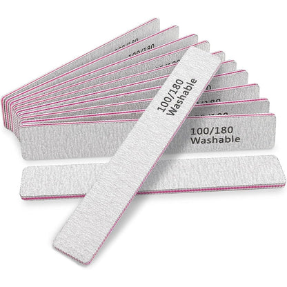 HeeYaa 12 piece professional nail file set front view