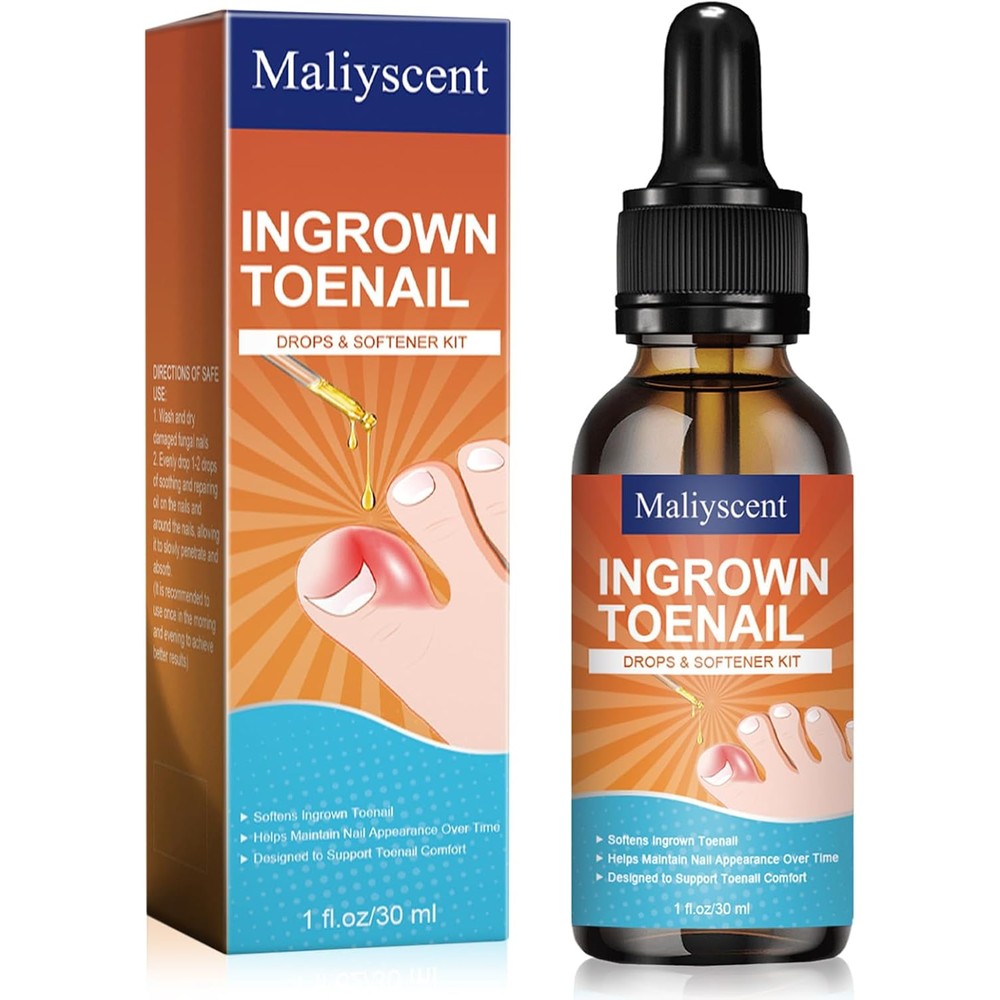 Maliyscent Ingrown Toenail Pain Reliever and Softener Kit front view