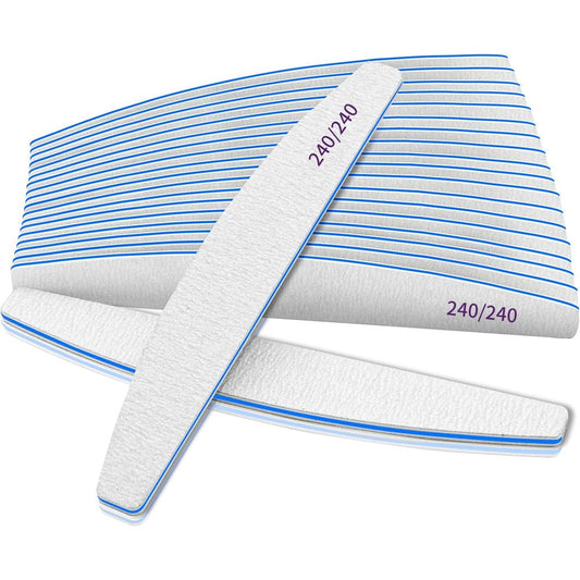 Bleswin professional 240 grit nail file set front view