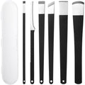 Cobee 6 piece ingrown toenail removal kit and pedicure knife set front view