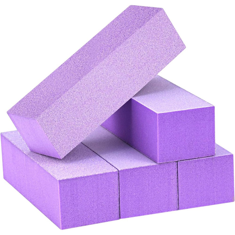 Maryton nail buffer block 100/180 grit front view professional manicure tool