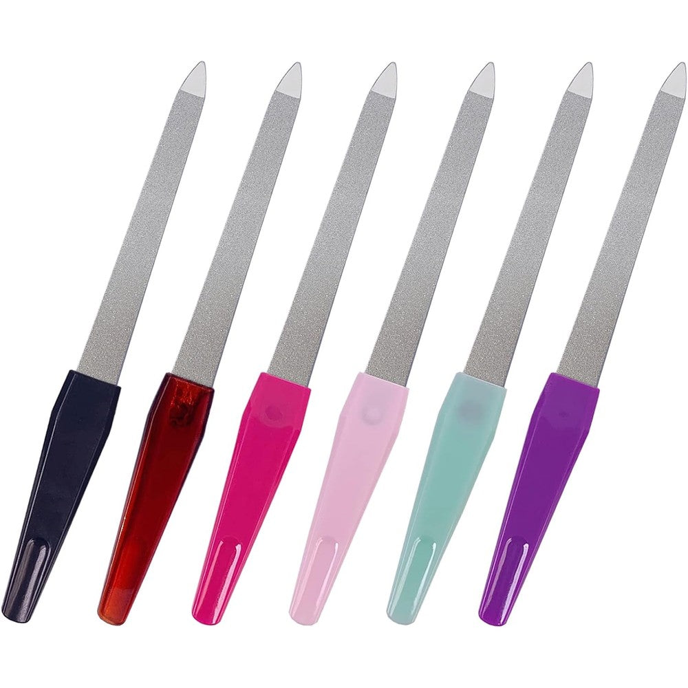 GigaGround 6 piece metal nail file set front view