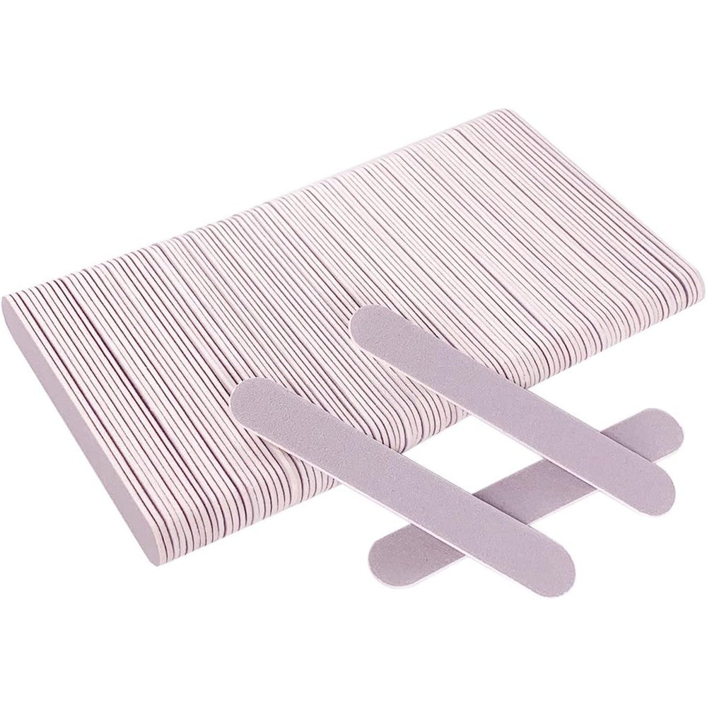 Uraqt mini nail files bulk 100 pieces set front view