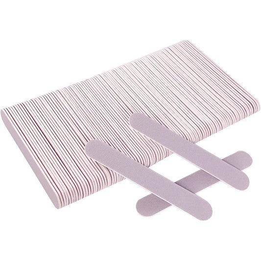Uraqt mini nail files bulk 100 pieces set front view