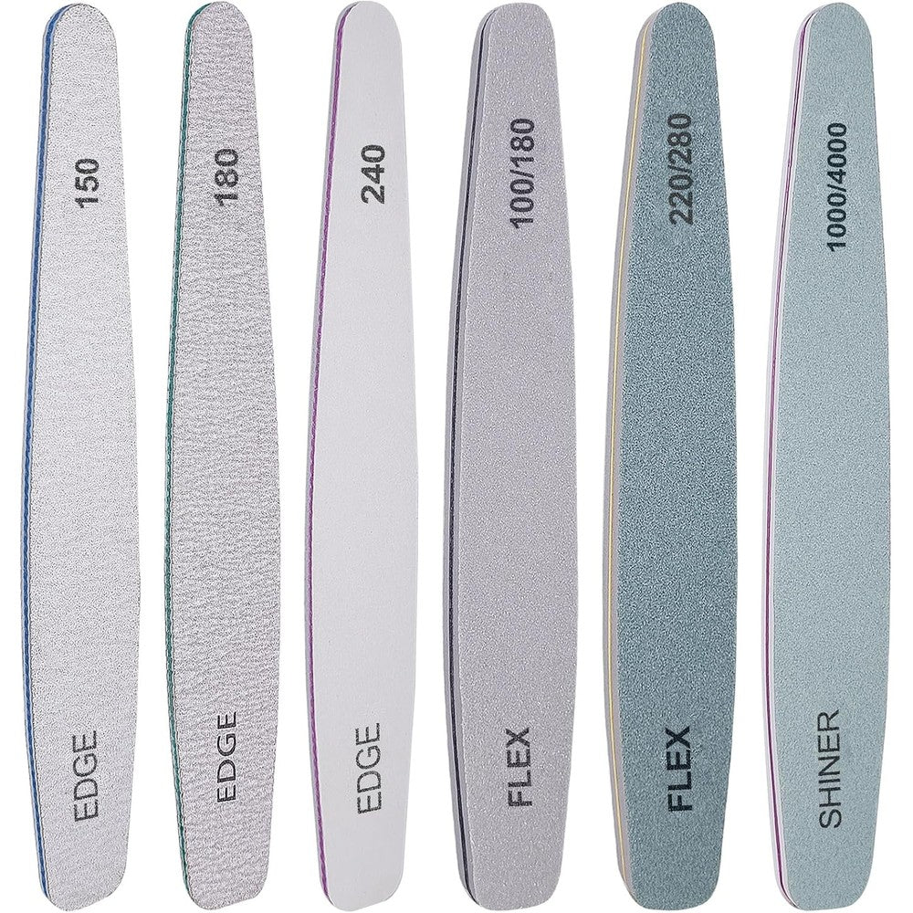 Bluedeal professional nail file and buffer set front view