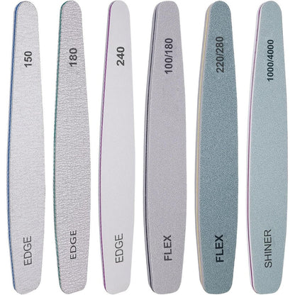 Bluedeal professional nail file and buffer set front view