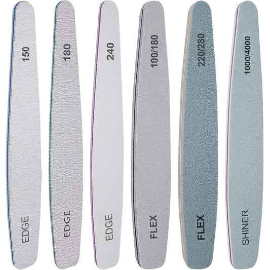 Bluedeal professional nail file and buffer set front view
