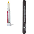 Beauty Secrets Drip And Clog Proof Nail Glue With Black Cushion Nail File 180 100 Grit Set - Image 1