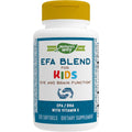 Nature's Way EFA Blend for Kids 120 softgels front bottle view for brain support