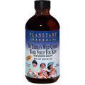 Planetary Herbals Wild Cherry Bark Syrup for Kids 8 Ounces front bottle view