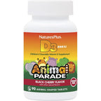 NaturesPlus Animal Parade Sugar Free Vitamin D3 front bottle view authentic USA import.