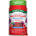 Nature's Truth Just 4 Kidz Multivitamin and Probiotic 60 Gummies front bottle view
