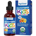 Feel great vitamins organic multivitamin liquid drops bottle with dropper for kids bone development