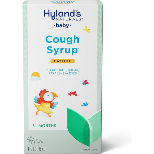 Hyland's Baby Daytime Cough Syrup 4 fluid ounce bottle front view