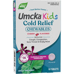 Nature's Way Kids Umcka Cold Relief 10 Tablets front view homeopathic remedy