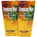 Bualle Eucalyptus and Propolis herbal syrup front view for cough relief