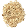 Healthy Supplements Slippery Elm Bark Organic 1 Ounce front view of cut and sifted herbal tea.