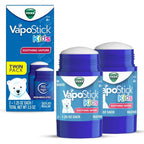 Vicks VapoStick Kids Twin Pack front view showing two solid balm sticks.