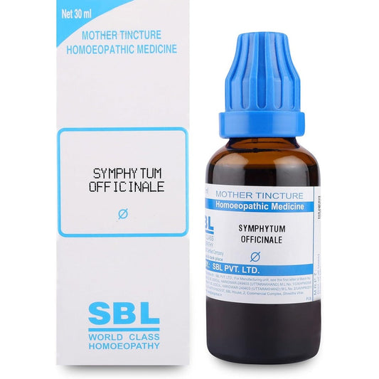 Happy Heal SBL Symphytum Officinale Q Mother Tincture 30ml bottle for bone healing recovery.