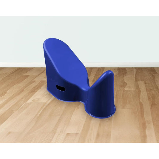 Tum and Bum Angled Sleeper for Kids Blue front view ergonomic incline support.
