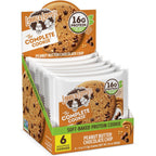 Lenny & Larry's Peanut Butter Chocolate Chip Protein Cookie front packaging view.