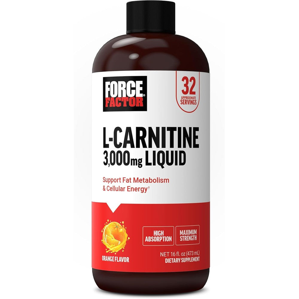 Best face moisturizer for dry skin alternative using Force Factor L Carnitine liquid