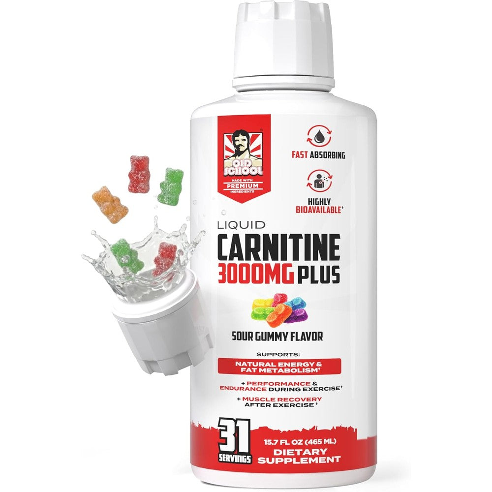 Old School Labs Liquid L-Carnitine 3000mg with Acetyl L-Carnitine