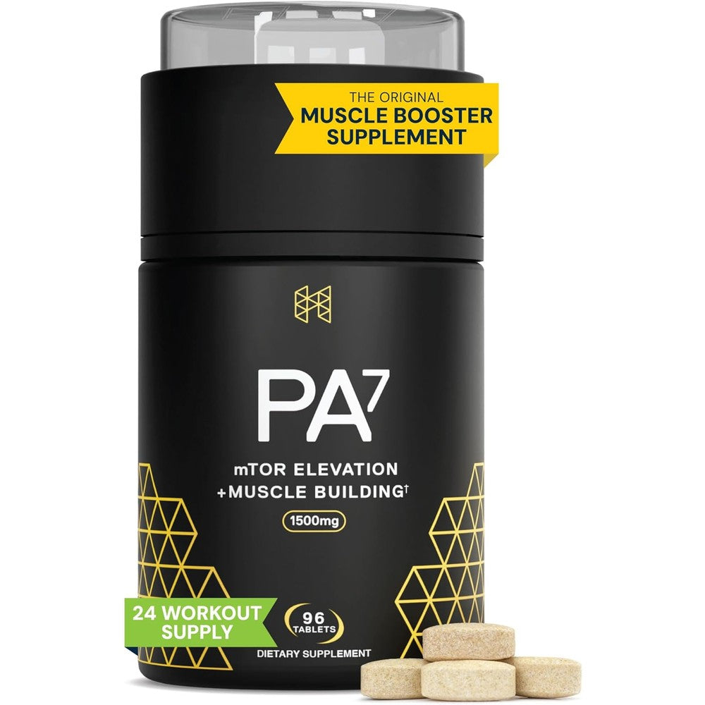 HPN PA(7) Phosphatidic Acid Muscle Builder front view 96 tablets bottle
