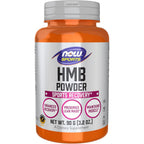 NOW Foods Sports HMB Powder front bottle packaging for athletic recovery