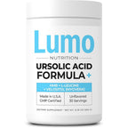 Lumo Nutrition Ursolic Acid Formula front view muscle recovery powder
