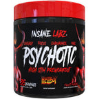 Insane Labz Hellboy Edition Pre Workout Fruit Punch tub front view