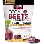 Force Factor Total Beets Ultimate heart health chews with beetroot powder