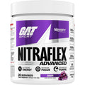 GAT SPORT Nitraflex Advanced Pre-Workout Grape 30 Servings front view supplement container