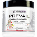 Cutler Nutrition Prevail Pre Workout Sour Rainbow Candy front view supplement tub